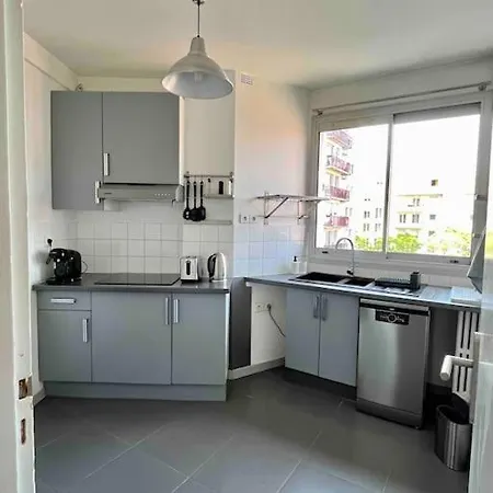 2p Calme - Climatisation - 70m Du Metro M4 Barbara - 4 Pers Maximum Apartment Montrouge